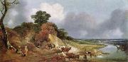 Thomas Gainsborough Landschaft mit dem Dorfe Cornard Germany oil painting artist